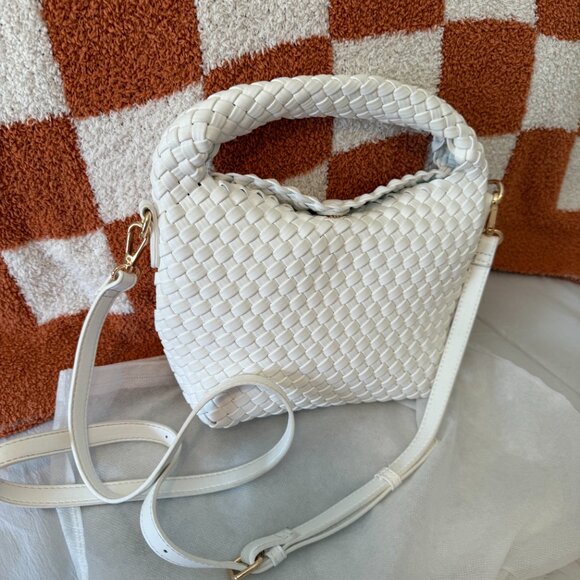 VICI Jessamine Woven Bag  in White - Picture 7 of 7